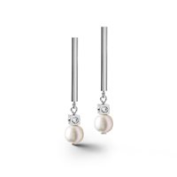 Ohrringe Coeur De Lion in Stahl 1102/21-1417